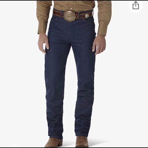 WRANGLER PRO RODEO COWBOY JEANS DARK WASH NEW WITH TAGS